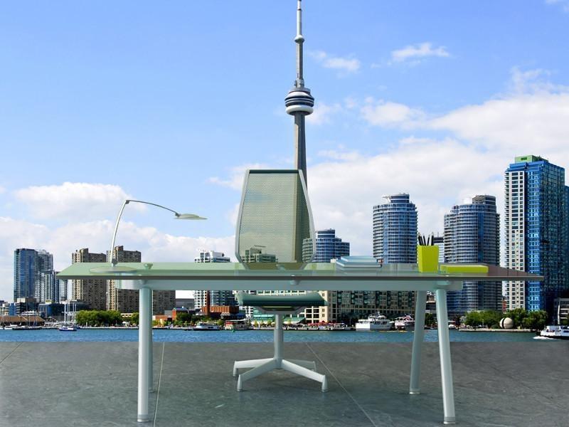 Toronto Harbor Skyline Wall Mural-Wall Mural-Eazywallz