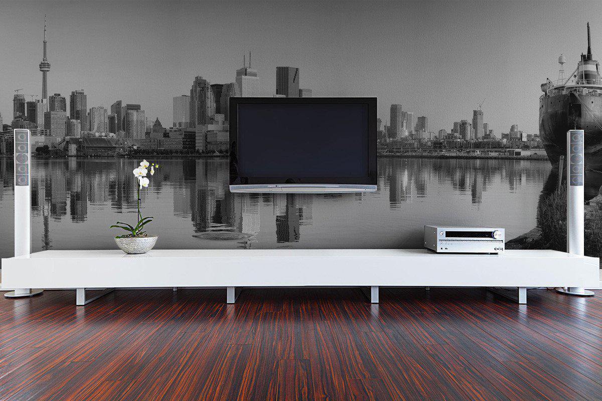 Toronto Skyline Wall Mural-Wall Mural-Eazywallz