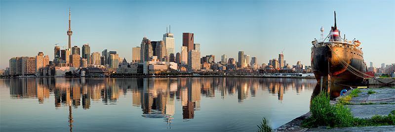 Toronto Skyline Wall Mural-Wall Mural-Eazywallz