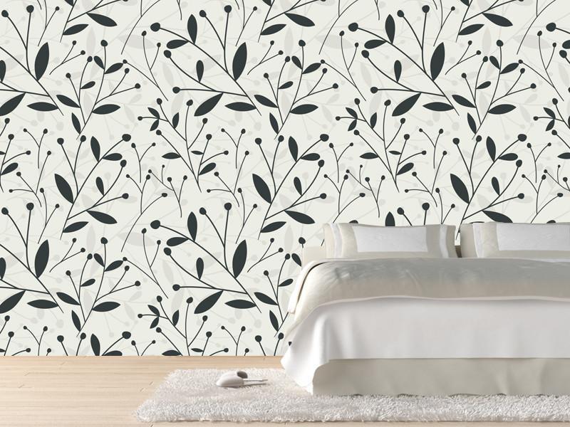 Trendy petals pattern Wall Mural-Wall Mural-Eazywallz