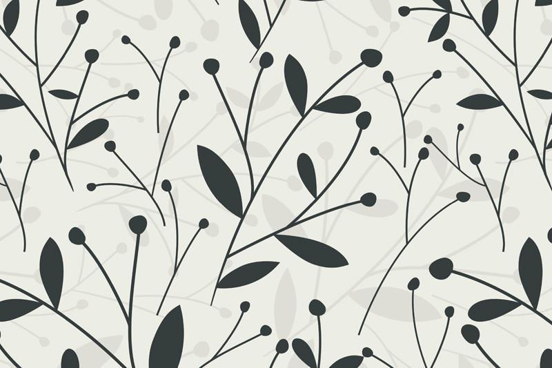 Trendy petals pattern Wall Mural-Wall Mural-Eazywallz