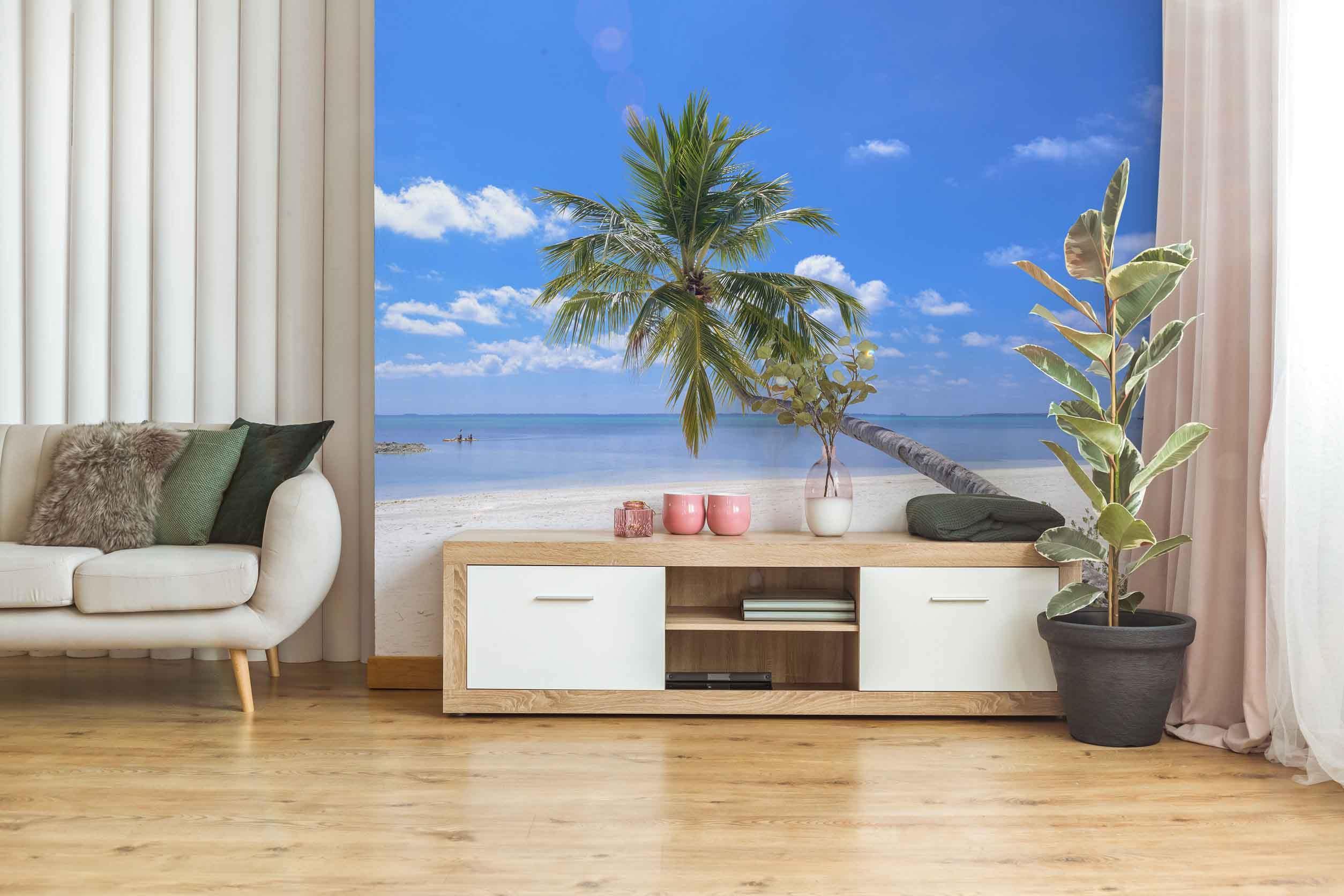 Tropical Paradise Wall Mural-Wall Mural-Eazywallz