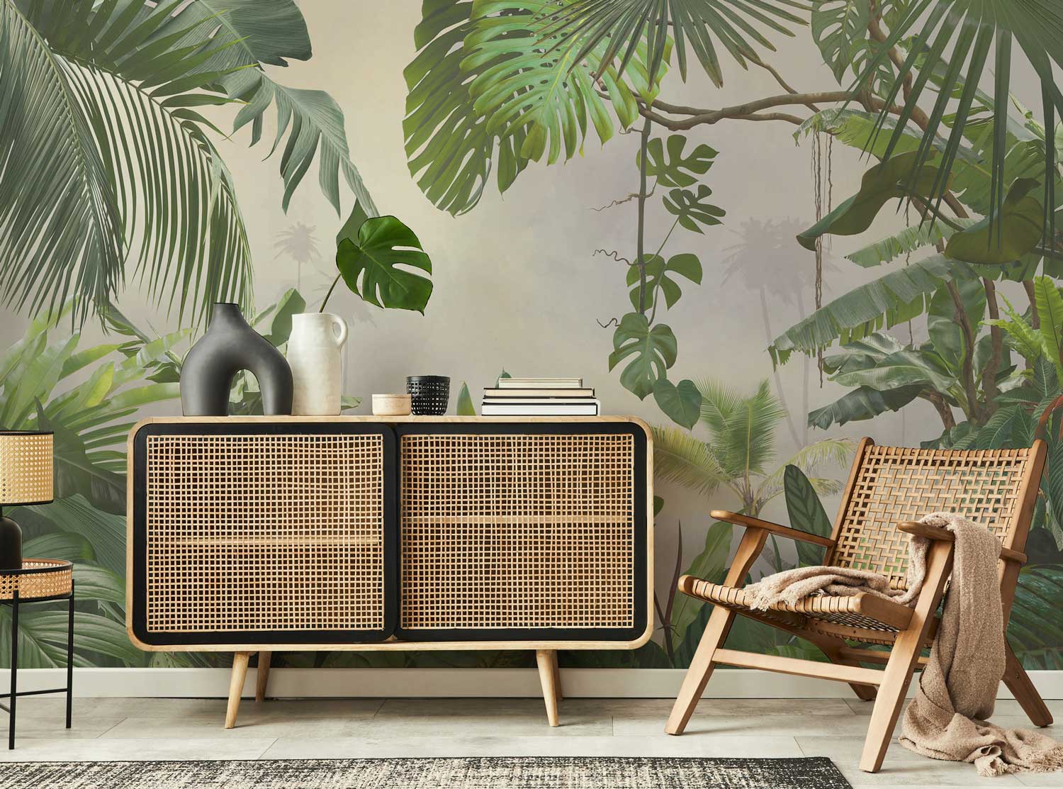 Tropical Paradise Wallpaper Mural-Wall Mural-Eazywallz