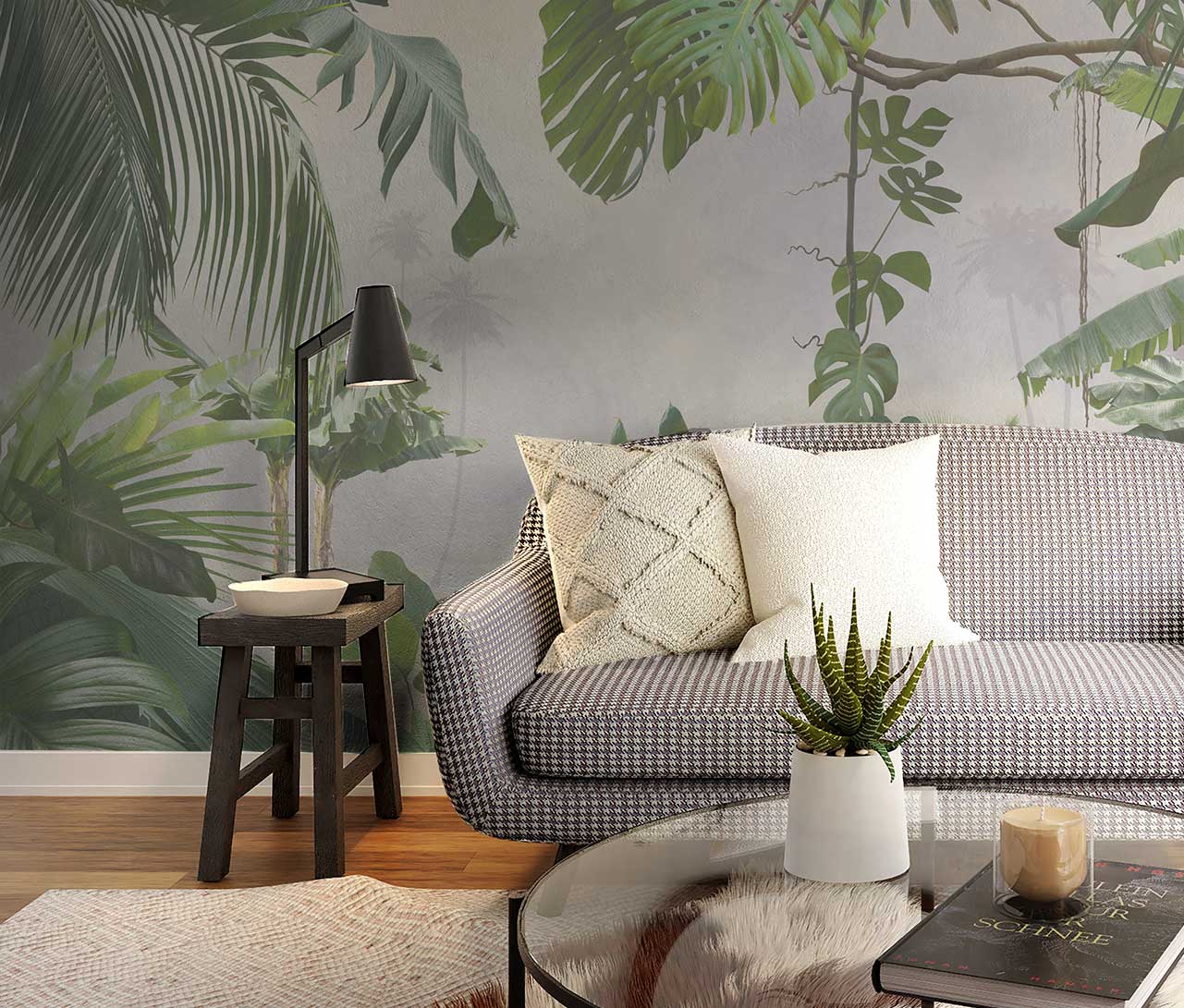 Tropical Paradise Wallpaper Mural-Wall Mural-Eazywallz