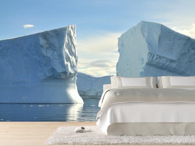 Two big icebergs Wall Mural-Wall Mural-Eazywallz