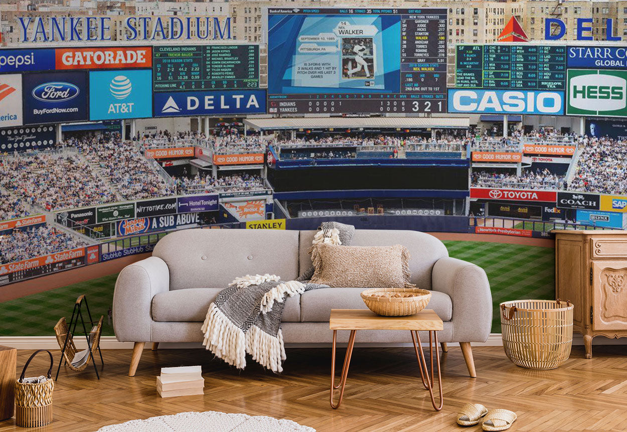 Yankee Baseball Stadium 3 Wall Mural