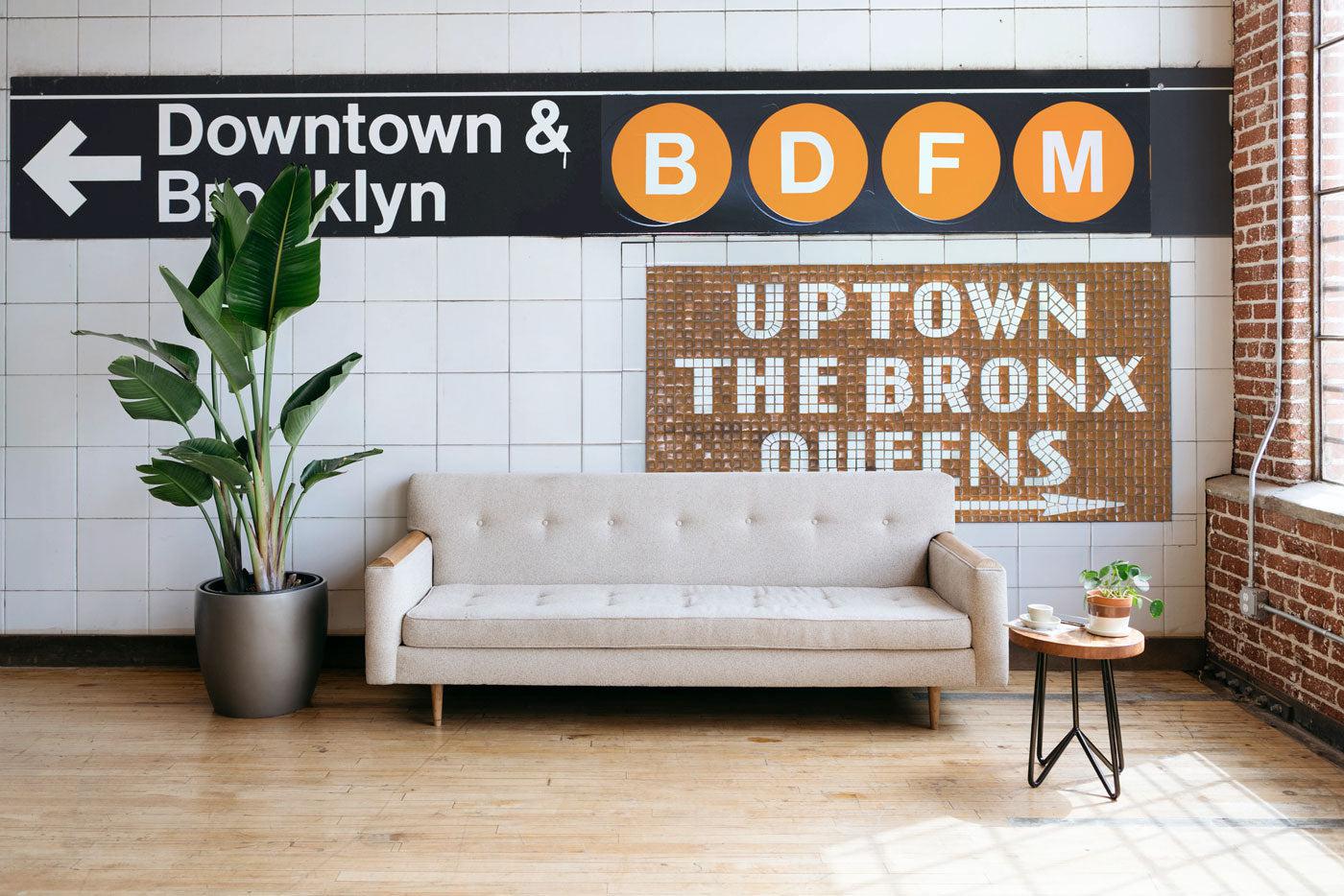 Uptown,Downtown Wall Mural-Wall Mural-Eazywallz