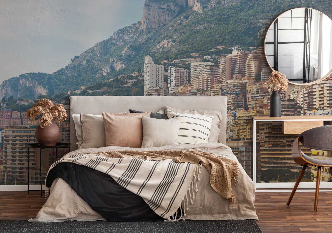 View of Monte Carlo Wall Mural-Wall Mural-Eazywallz