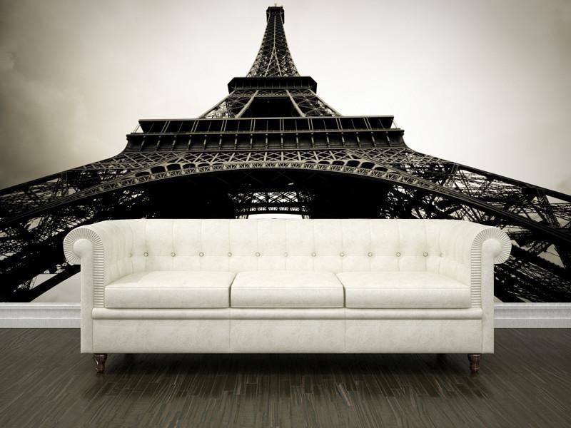 View of the Eiffel Tower, France Wall Mural-Wall Mural-Eazywallz