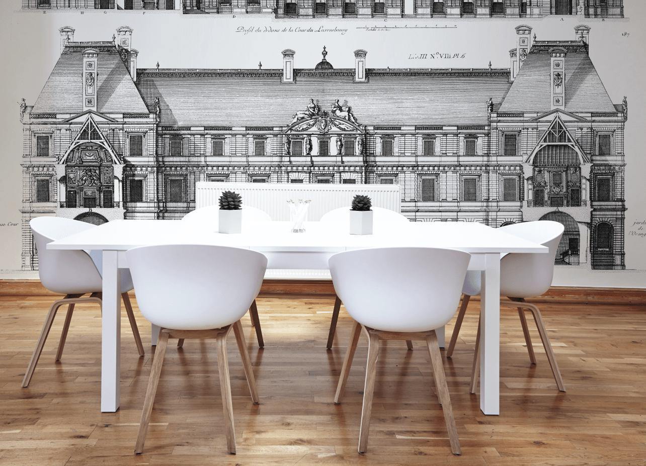 Vintage European Illustrations Wall Mural-Wall Mural-Eazywallz