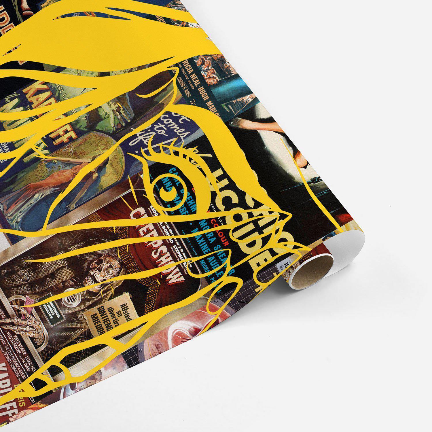 Vintage Horror Show Art Wall Mural-Wall Mural-Eazywallz