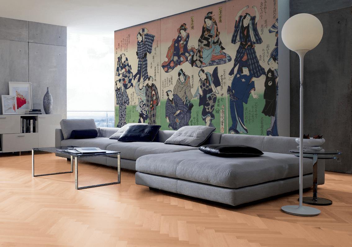 Vintage Japanese Characters Wall Mural-Wall Mural-Eazywallz