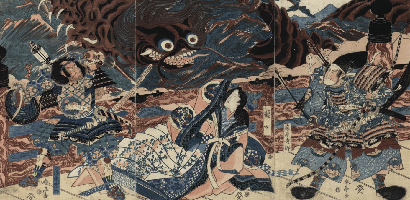 ancient samurai drawings