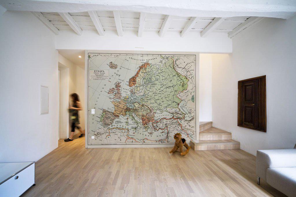 Vintage Map of Europe Wall Mural-Wall Mural-Eazywallz