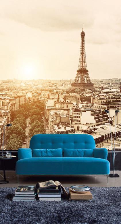 Vintage Paris Wall Mural-Wall Mural-Eazywallz