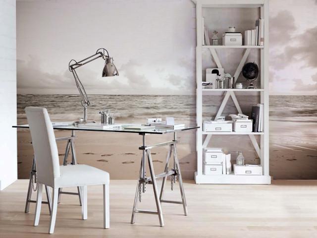 Vintage Tropical Beach Wall Mural-Wall Mural-Eazywallz