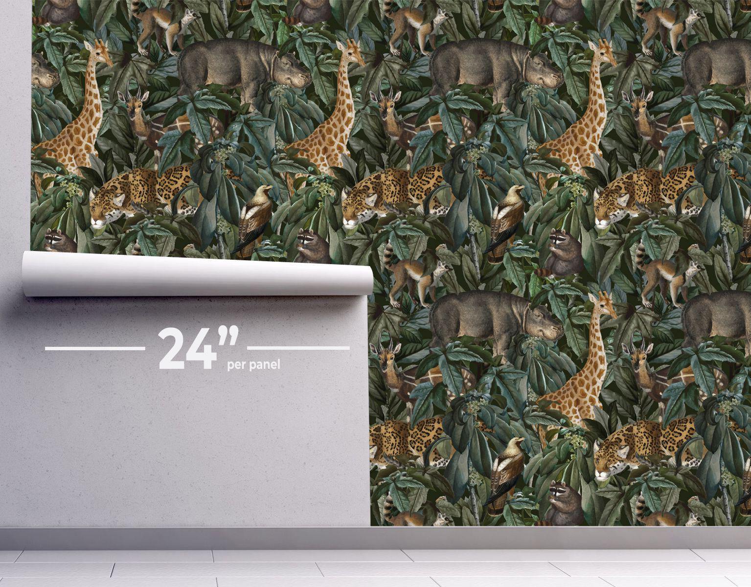 Wild Safari Wallpaper #235 - Removable Wallpaper - Eazywallz