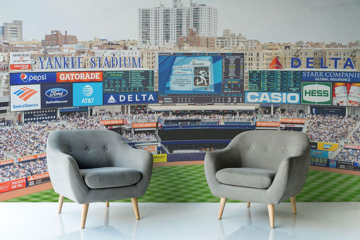 Yankee Baseball Stadium 3 Wall Mural-Wall Mural-Eazywallz