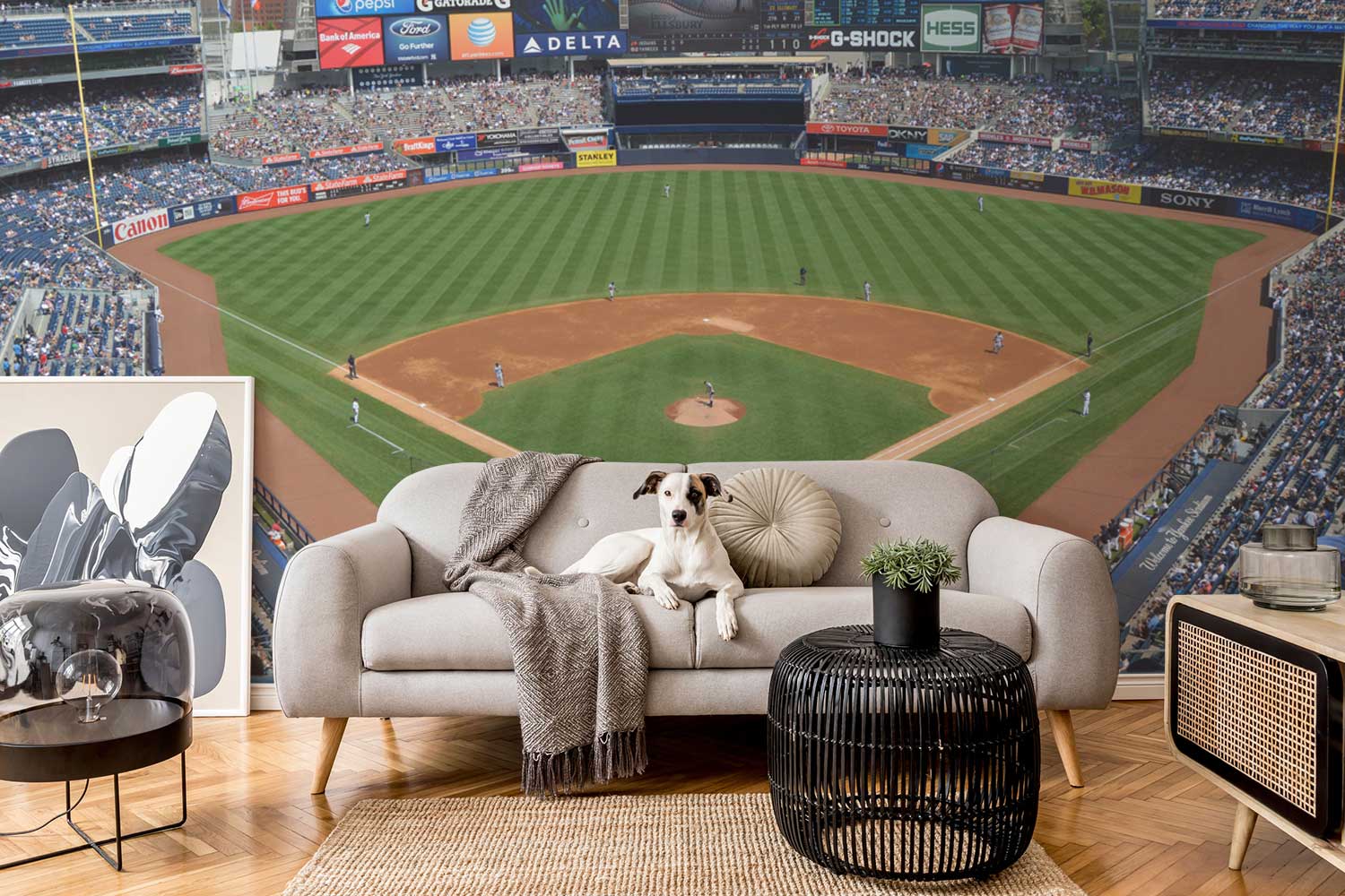 Yankee Baseball Stadium Wall Mural-Wall Mural-Eazywallz