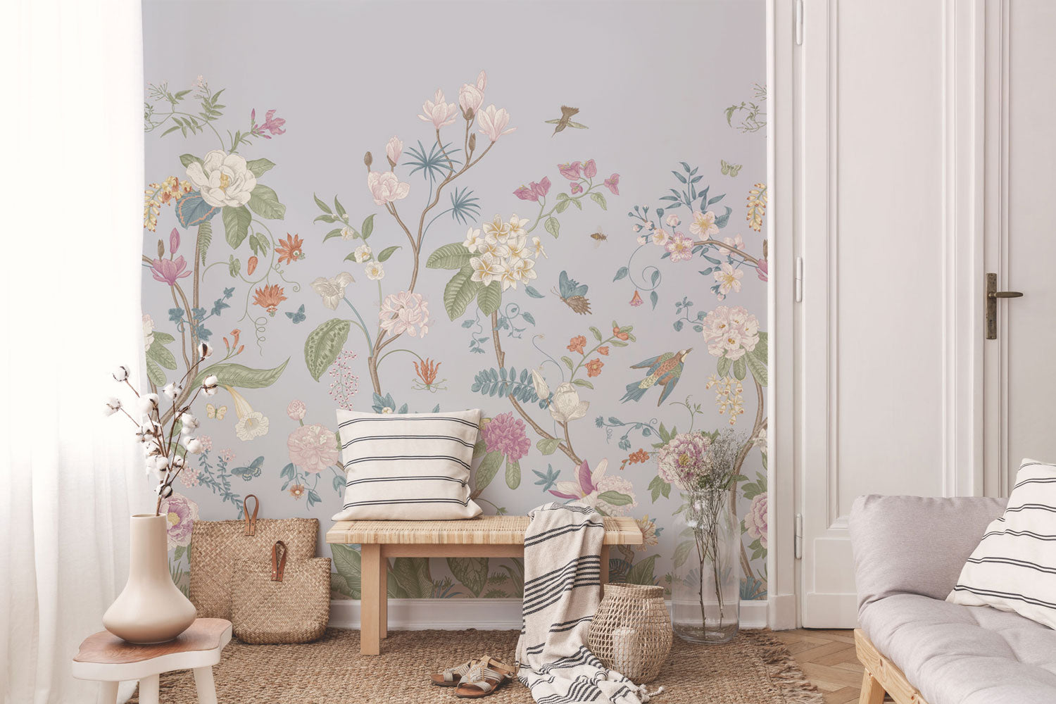 Spring Chinoiserie Wall Mural