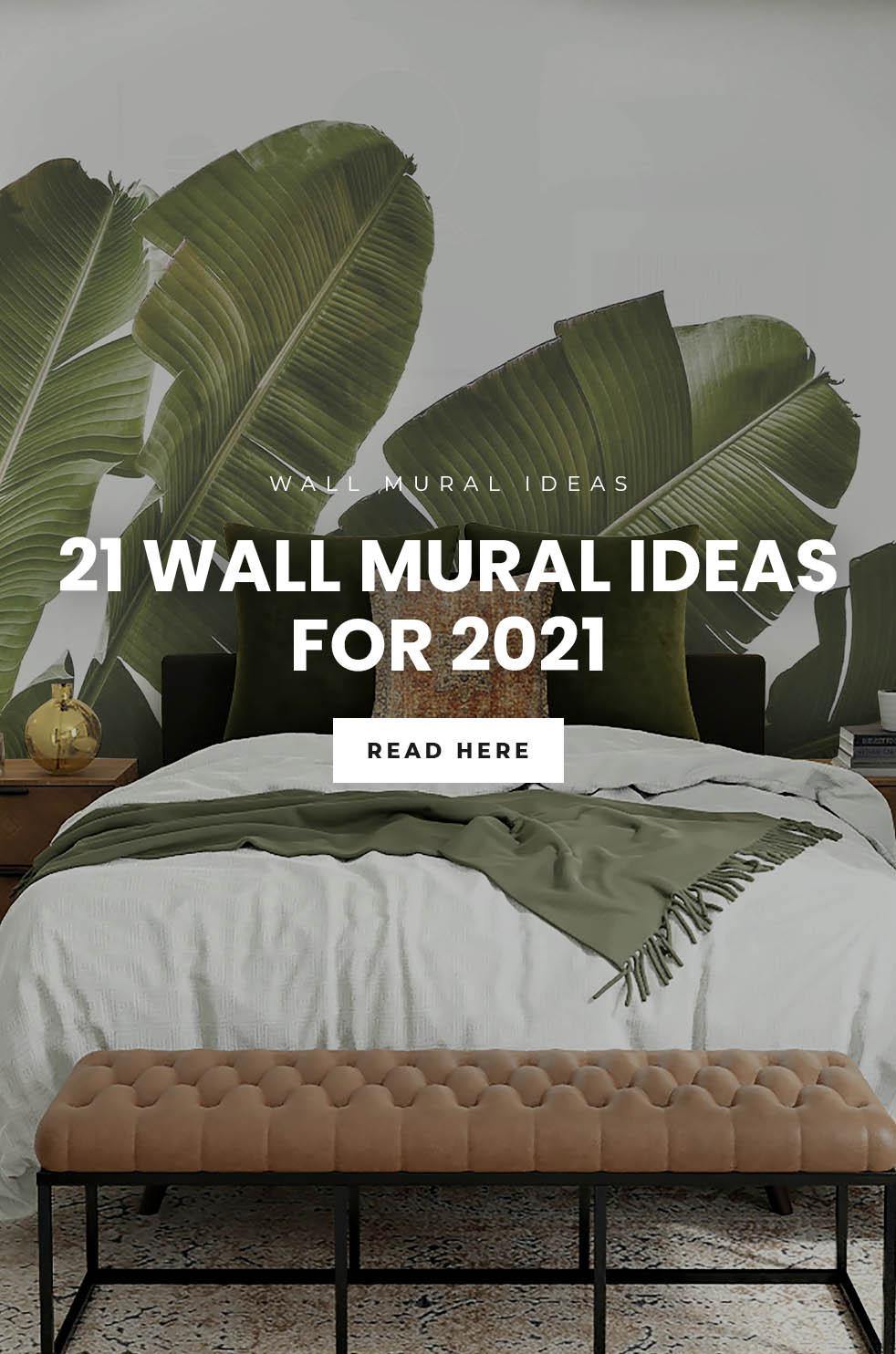 21 Wall Mural Ideas for 2021 - Eazywallz