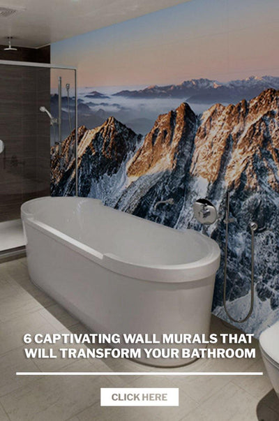 6 Captivating Wall Murals That Will Transform your Bathroom