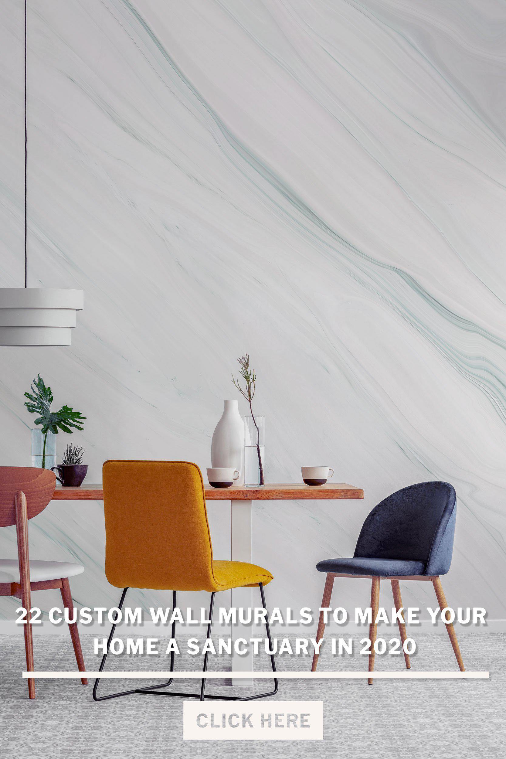 22 Custom Wall Murals to Make your Home a Sanctuary in 2020 - Eazywallz