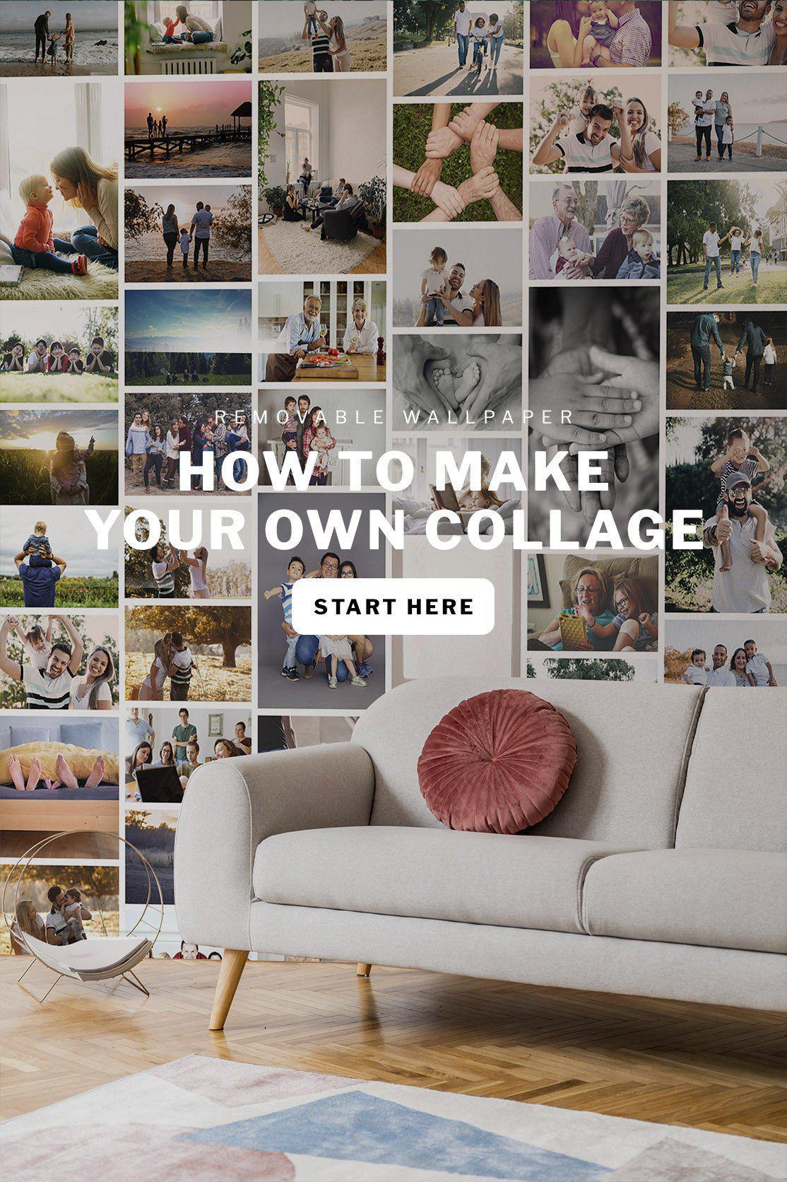 How to Make your Own Wall Collage - Eazywallz