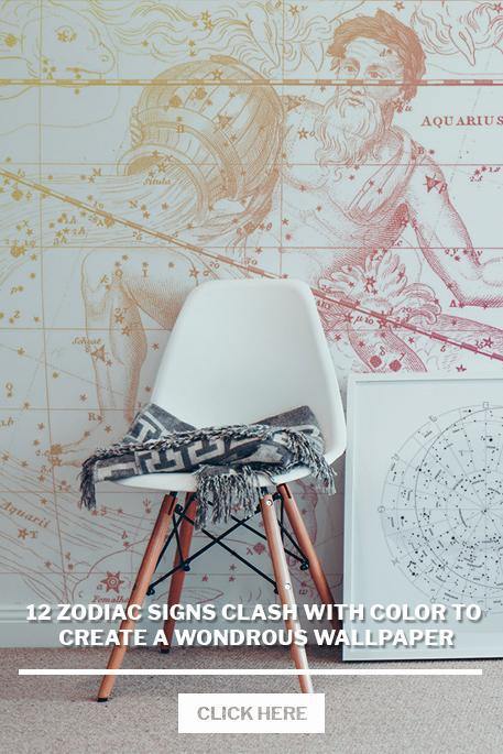 12 Zodiac Signs Clash with Color to Create a Wondrous Wallpaper - Eazywallz