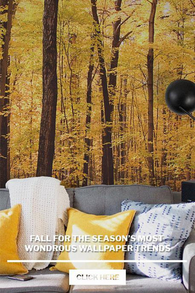 Fall for the season’s most wondrous wallpaper trends