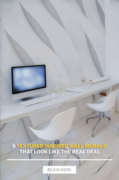 8 Textured Inspired Wall Murals That Look Like The Real Deal