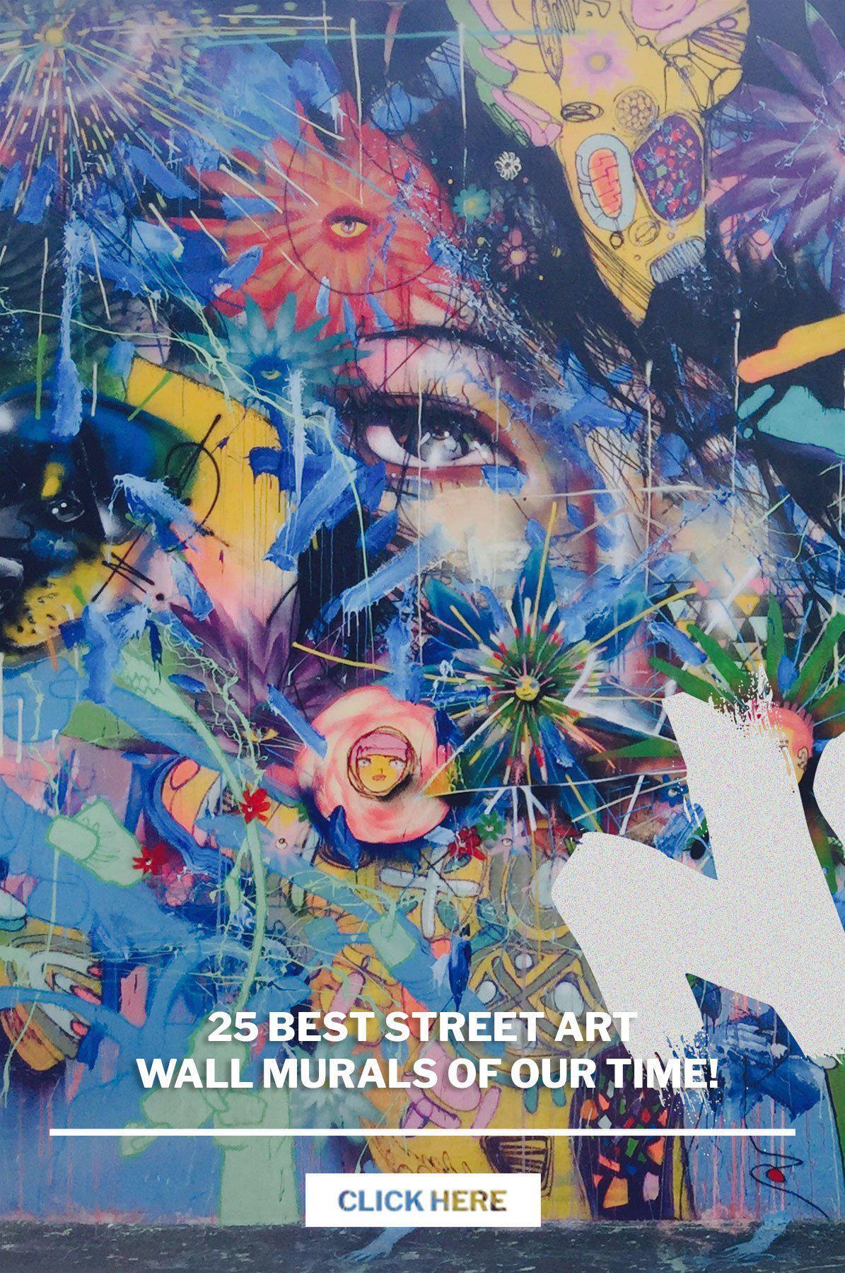 25 Best Street Art Wall Murals of our time! [A Complete list] - Eazywallz