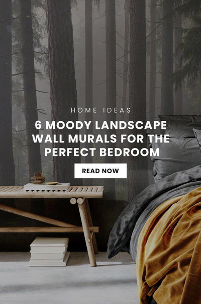6 Moody Landscape Wall Murals for the Perfect Bedroom