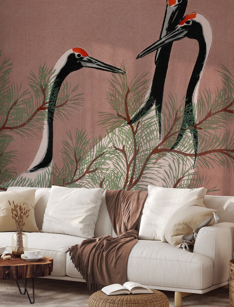 Mocha Mousse: Wall Murals That Perfectly Complement the Pantone Color of the Year