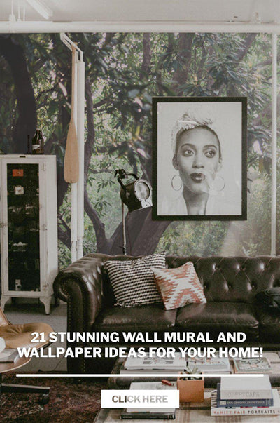 21 Stunning Wall Mural and Wallpaper Ideas for your home!