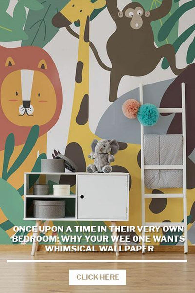 Once Upon a Time in Their Very Own Bedroom: Why Your Wee One Wants Whimsical Wallpaper