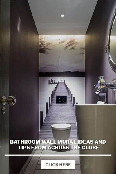 Bathroom Wall Mural Ideas and Tips from Across the Globe