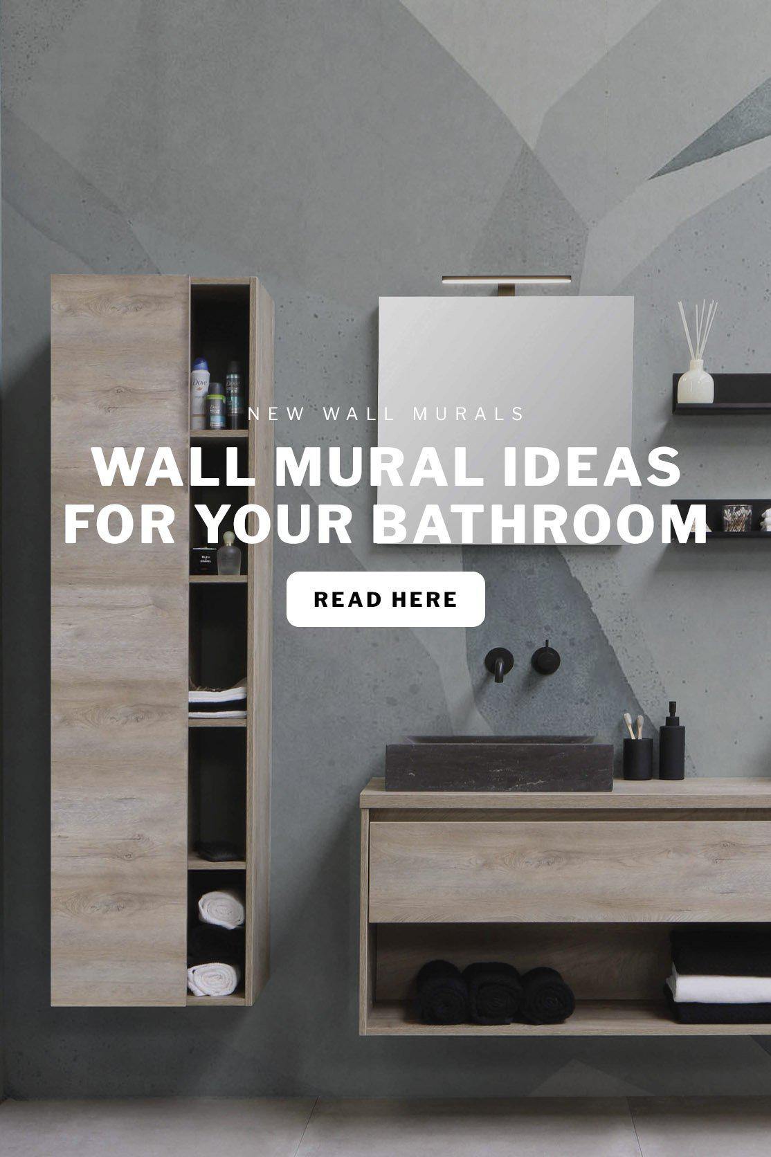 Bathroom Wall Mural Ideas - Eazywallz