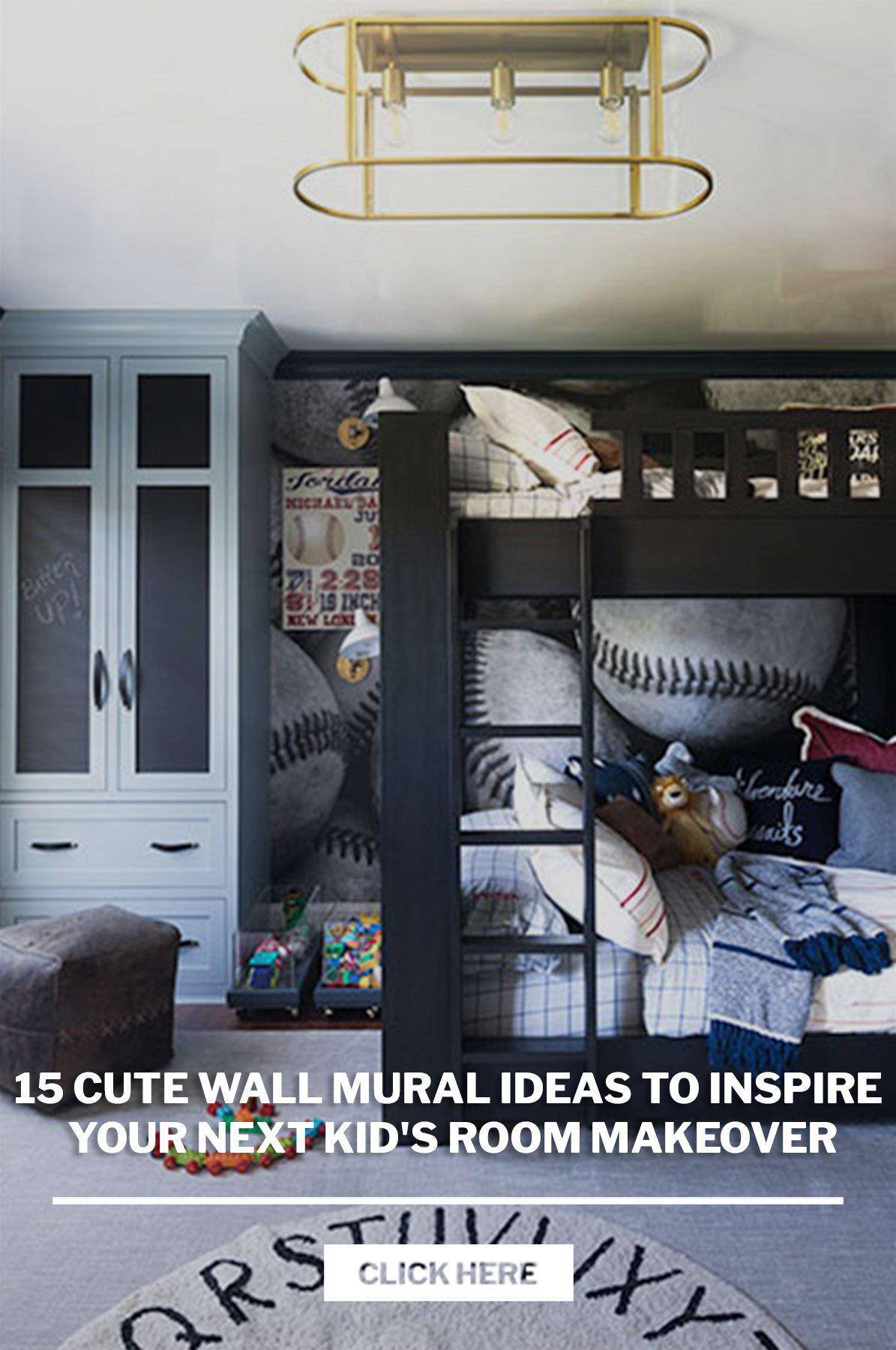 15 Cute Wall Mural Ideas To Inspire Your Next Kid's Room Makeover - Eazywallz