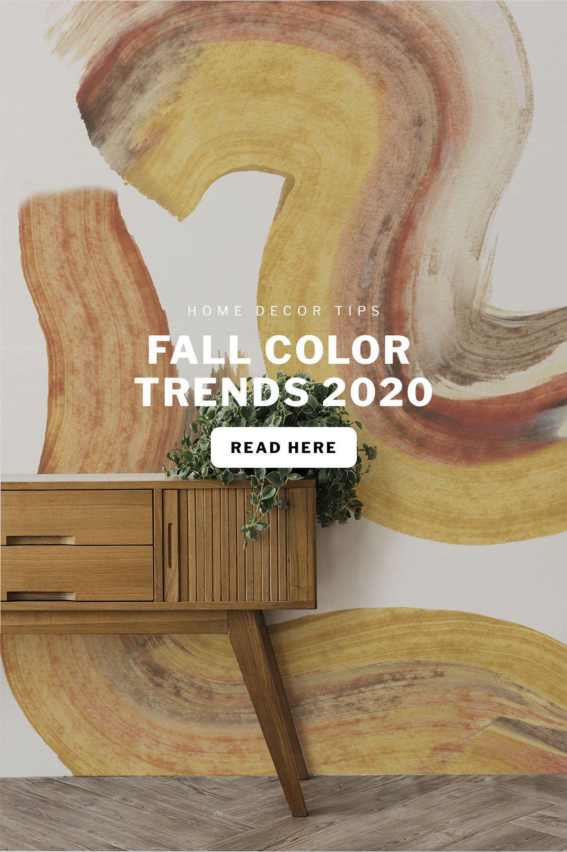 Fall Colour Trends 2020 - Eazywallz