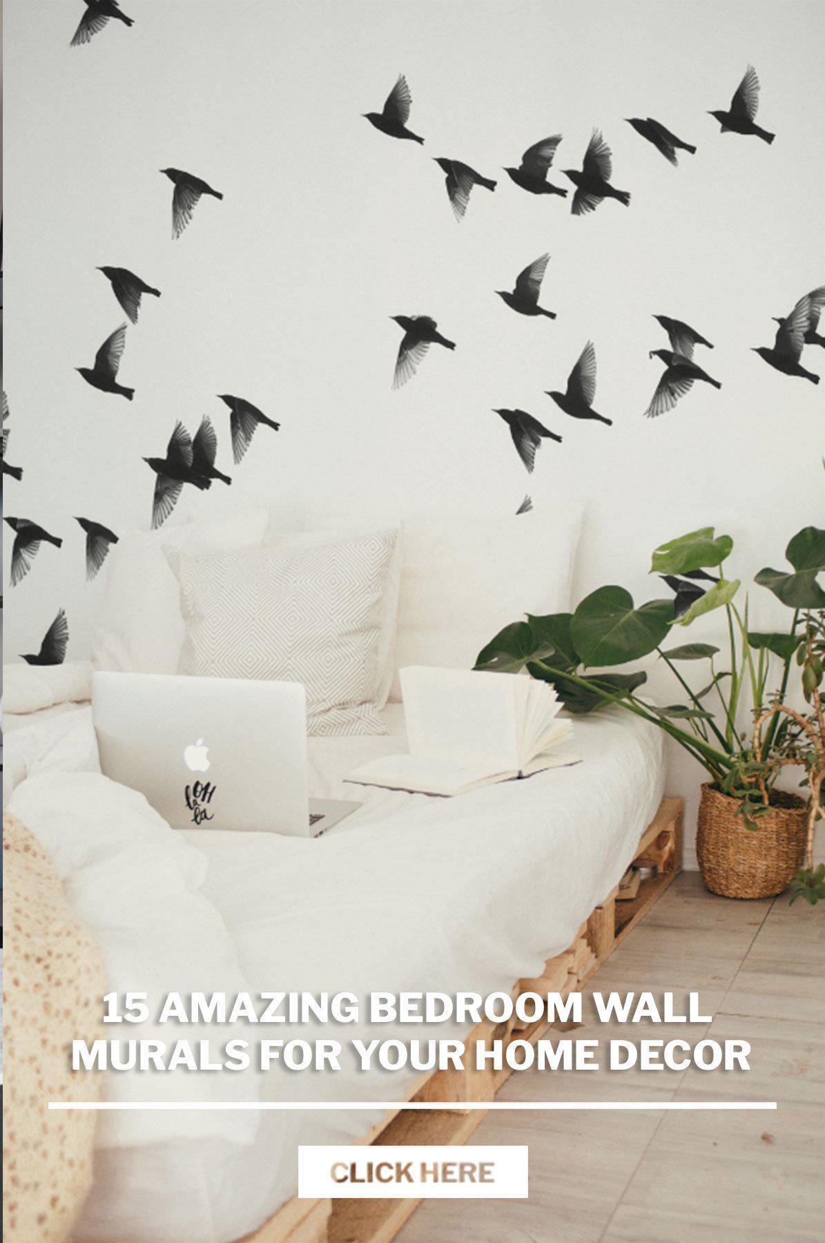 15 Amazing Bedroom Wall Murals for your home decor - Eazywallz