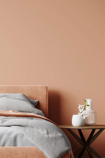 Peach Fuzz Perfection: Embrace the Warmth of this Wall Mural Collection