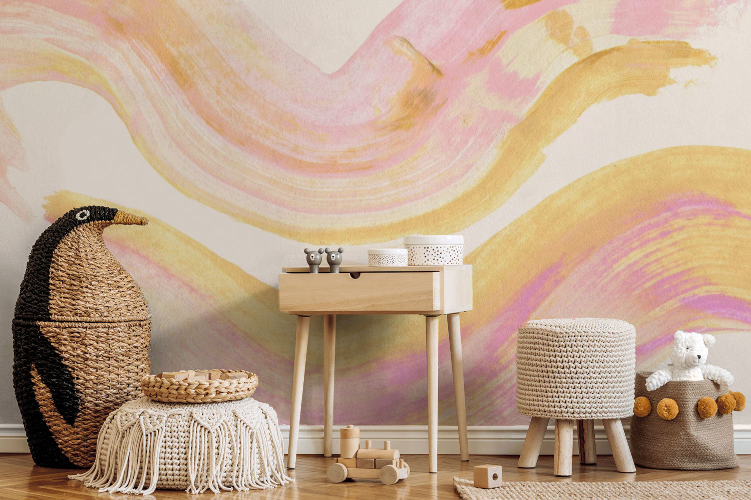 Abstract Brush Strokes - Eazywallz