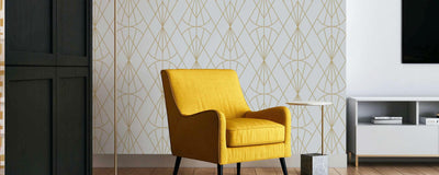Yellow Removable Wallpaper - Eazywallz