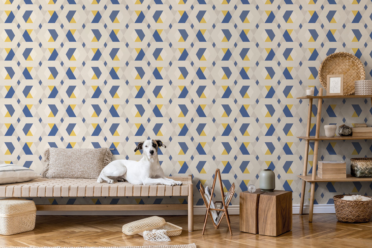 Geometric Removable Wallpaper - Eazywallz