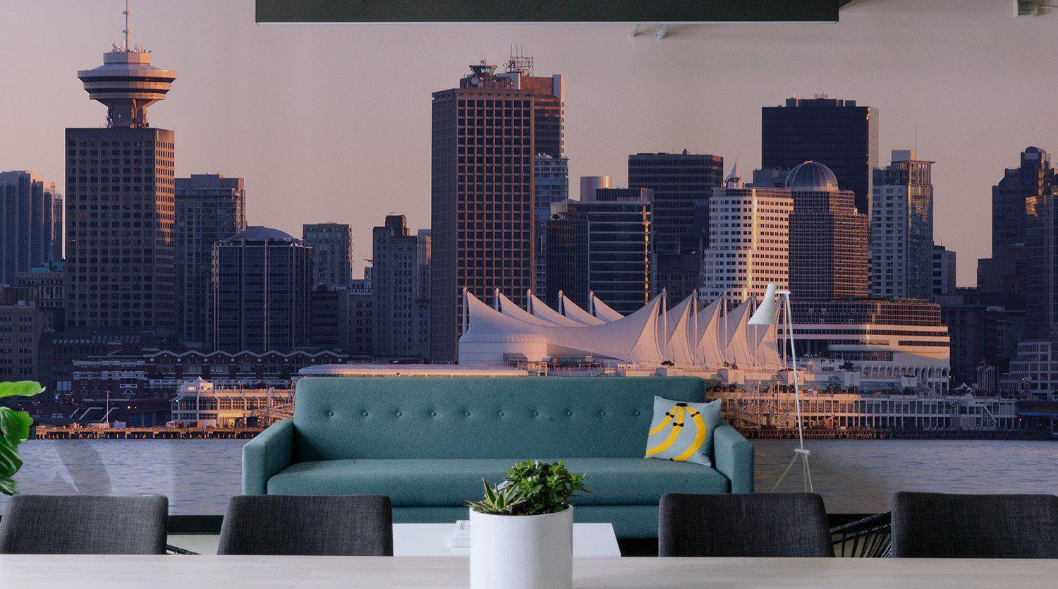 Canadian Cityscape Wall Murals - Eazywallz
