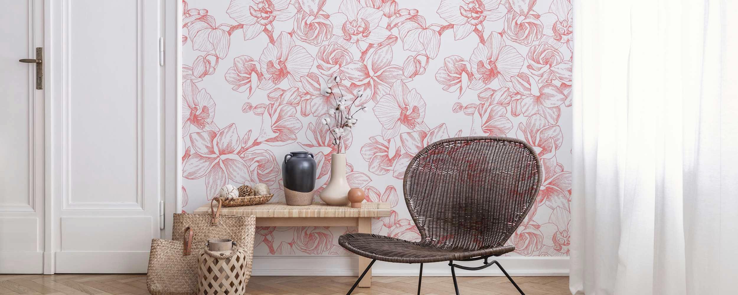 Red Removable Wallpaper - Eazywallz