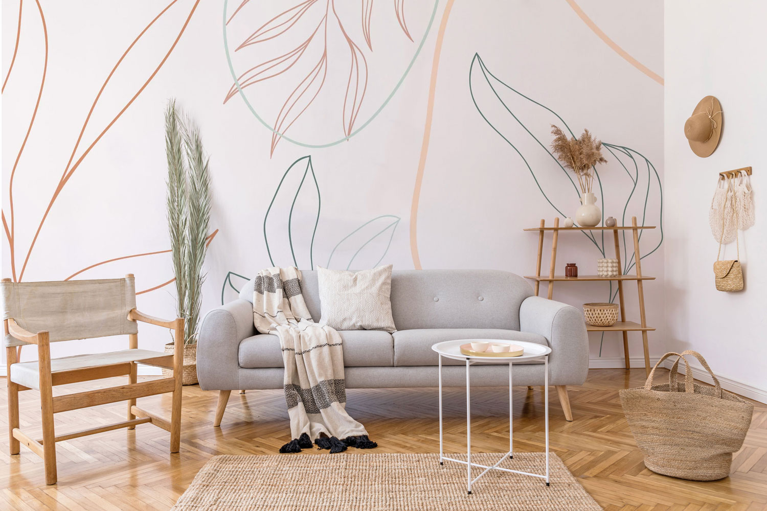 Minimalist Wall Murals - Eazywallz