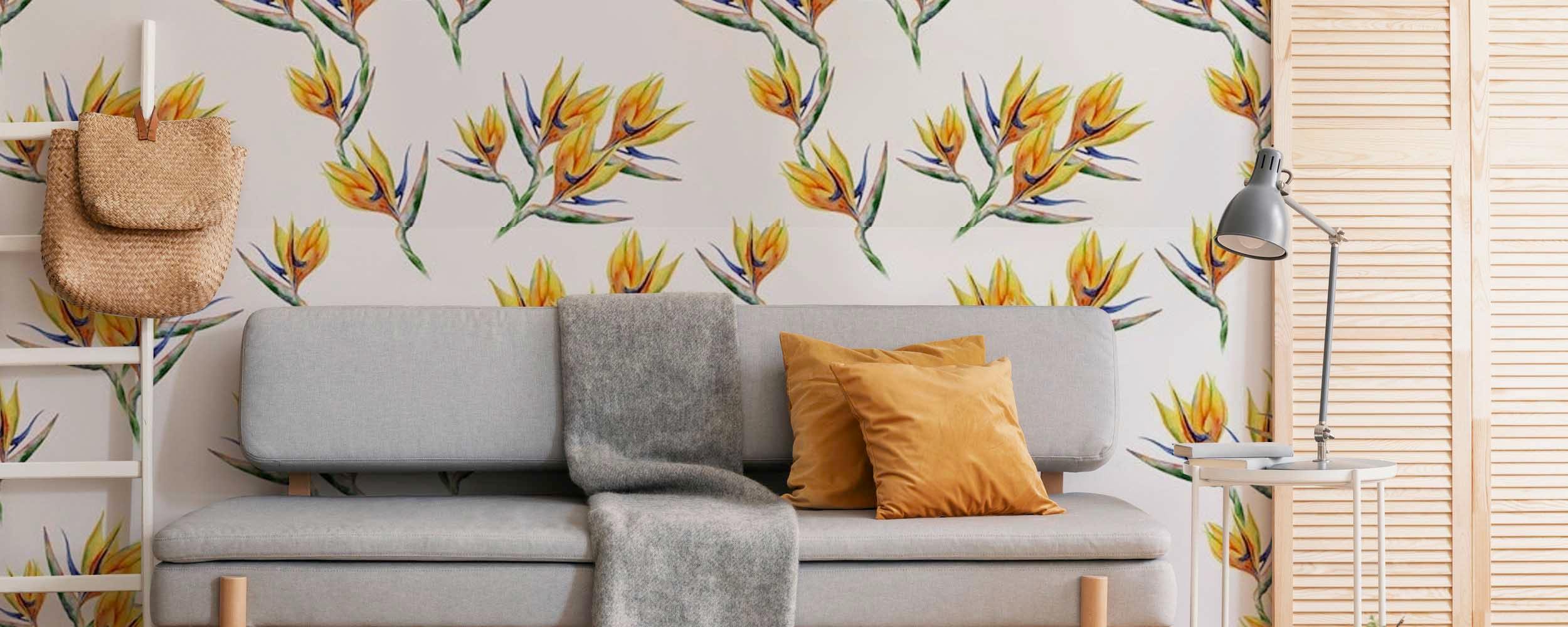 Orange Removable Wallpaper - Eazywallz