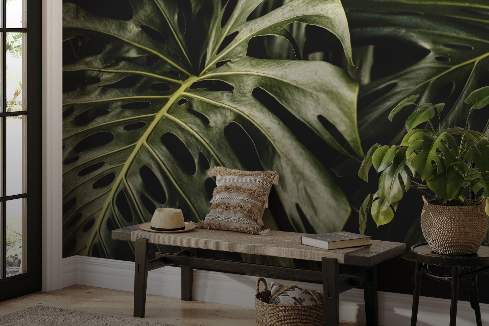 Edy & Dramatic Walls: Dark Wall Murals & Wallpaper - Eazywallz